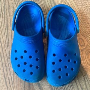 Blue Croc Shoes